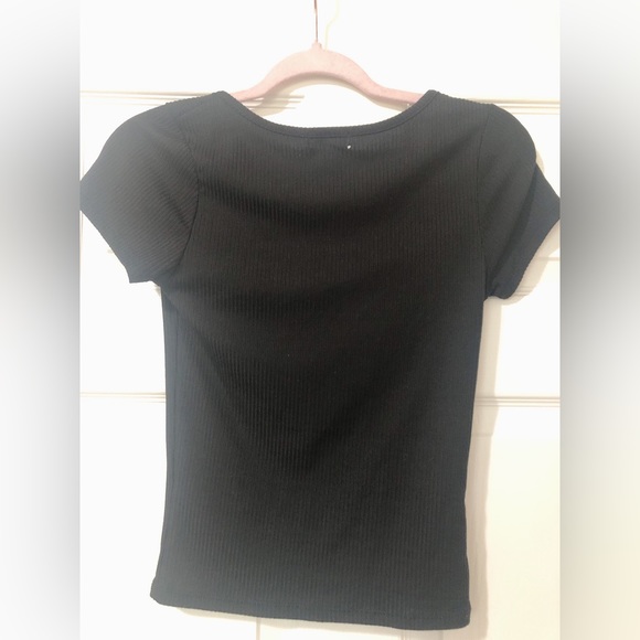 J For Justify Zip Ribbed Top - Picture 2 of 4